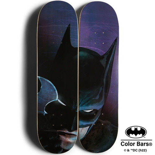 楽天市場】Color Bars × DC Comics Batman Skateboard Set DC
