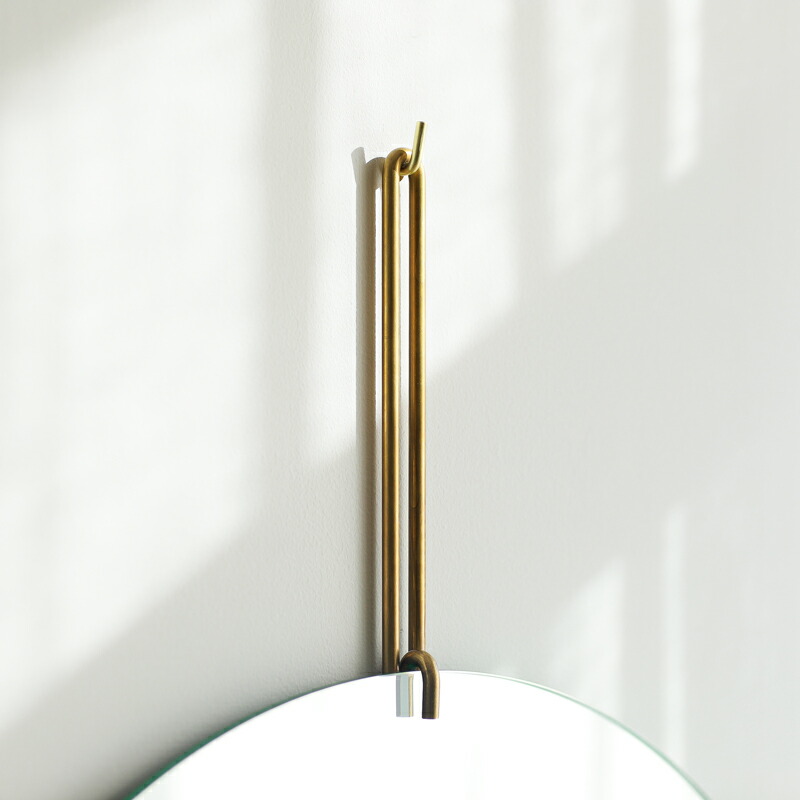 楽天市場】MOEBE ウォールミラー 直径 50cm ブラス 鏡 壁掛け ムーベ