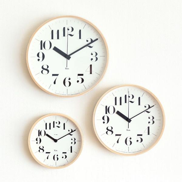 楽天市場】掛け時計 RIKI CLOCK 太字タイプ Mサイズ 電波時計 北欧