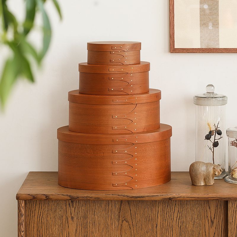 楽天市場】シェーカーボックス Sサイズ オーバル 楕円 収納 ボックス