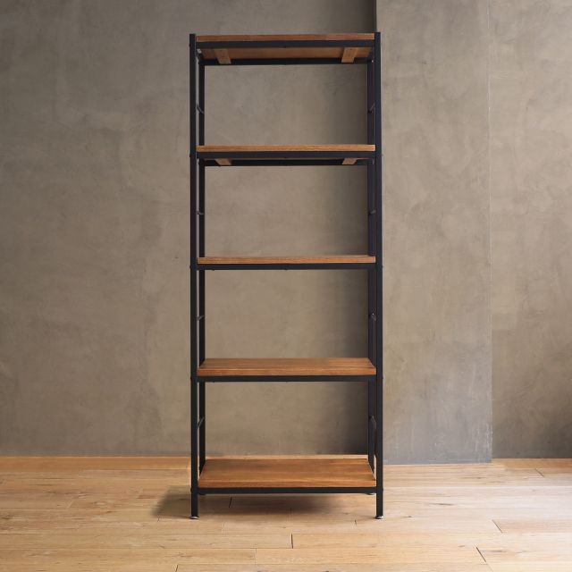 楽天市場】本棚 ZAGA ラック 60 高さ 48cm 2段 インダストリアル