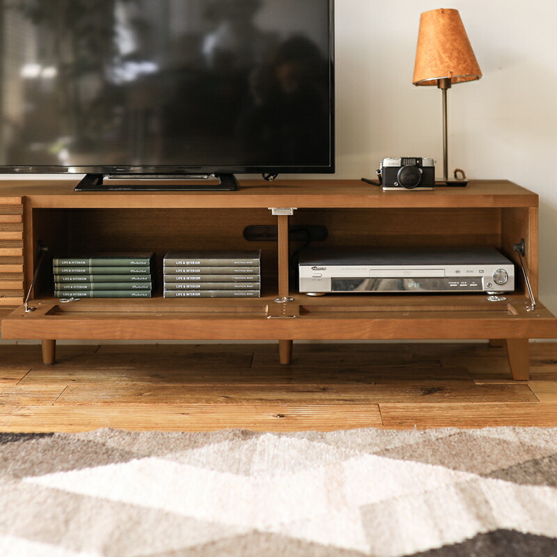 楽天市場】テレビ台 テレビボード LINE 150 北欧 ナチュラル 無垢 木製