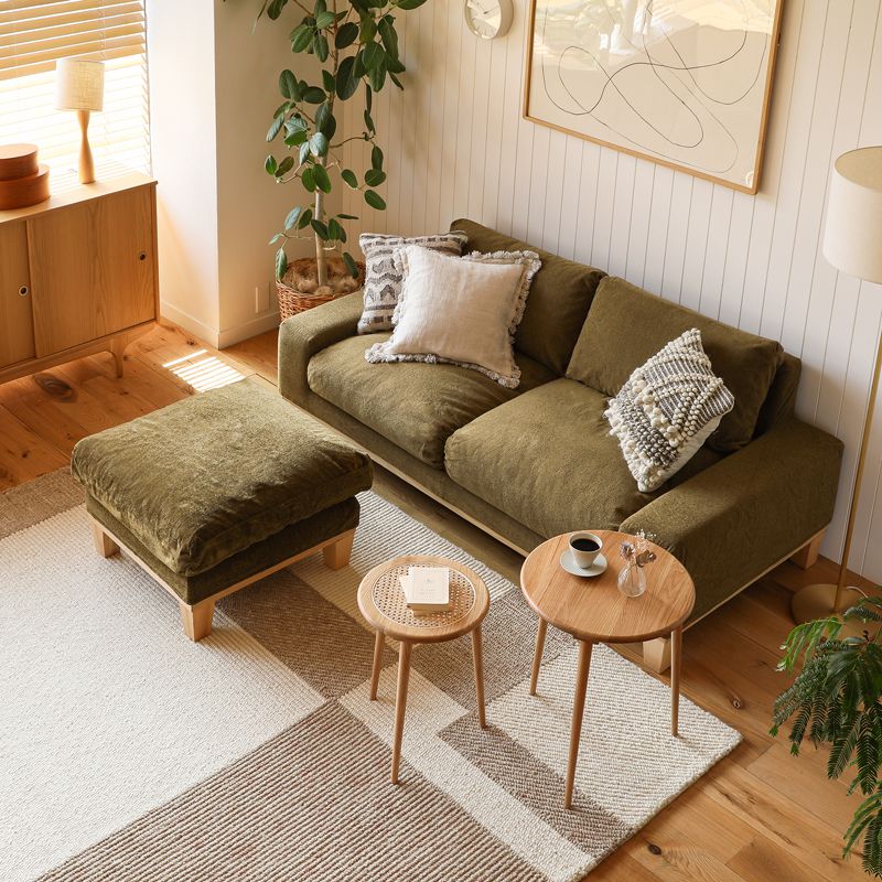 楽天市場】3人掛けソファー folk／NA 北欧 ナチュラル ファブリック