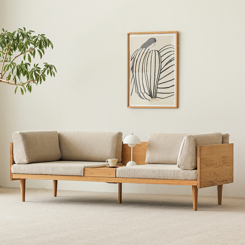 楽天市場】ソファー 2人掛け ソファ Lys リス with テーブル