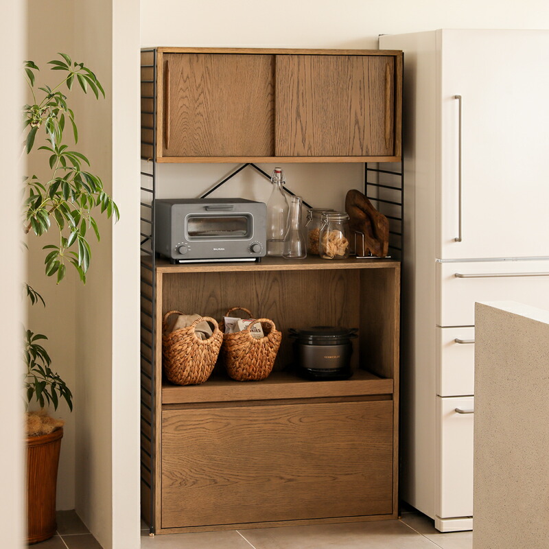 楽天市場】R.U.S おすすめセット#57 ウッドキャビネットセット 幅91cm