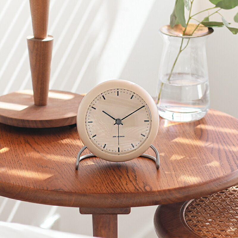 楽天市場】置き時計 アルネ・ヤコブセン TABLE CLOCK テーブルクロック