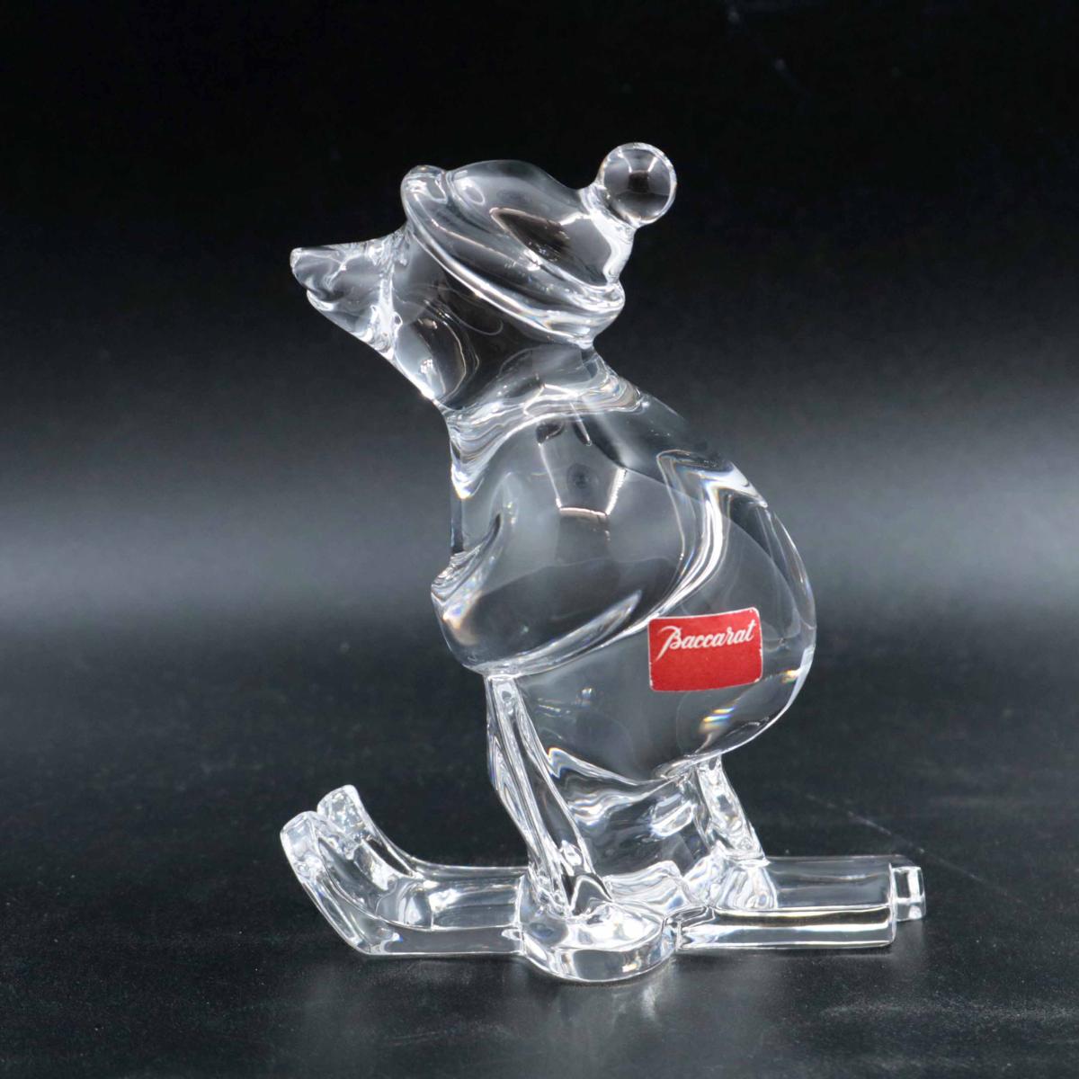 バカラ「スキーイングベア」 【公式通販】