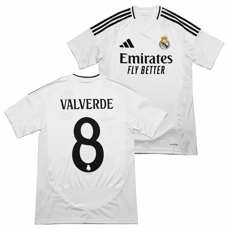 楽天市場】adidas アディダス #8 フェデリコ・バルベルデ 24/25 レアル