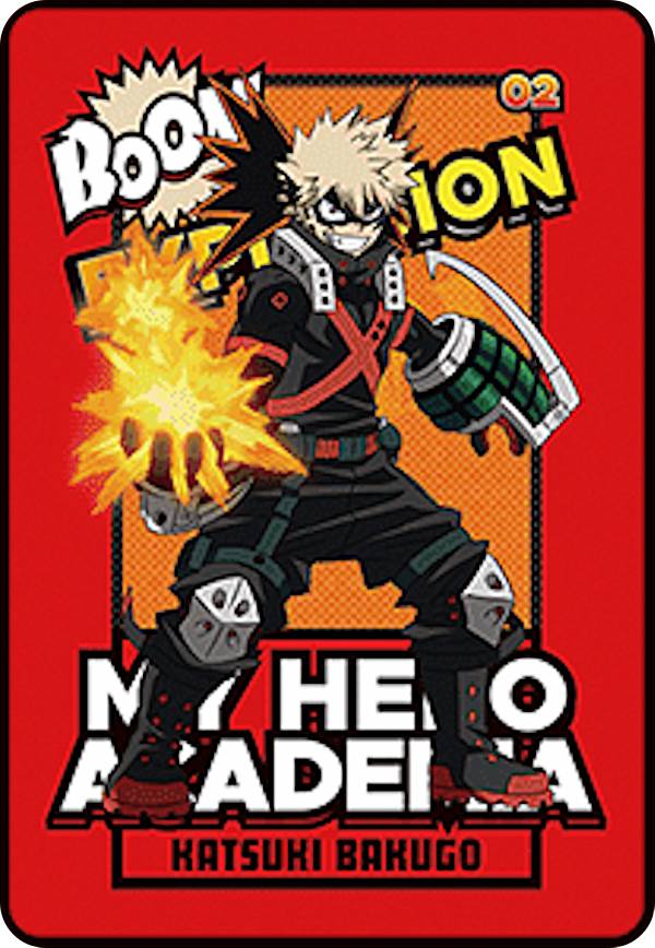 楽天市場】【02.爆豪勝己】 僕のヒーローアカデミア メタルカード
