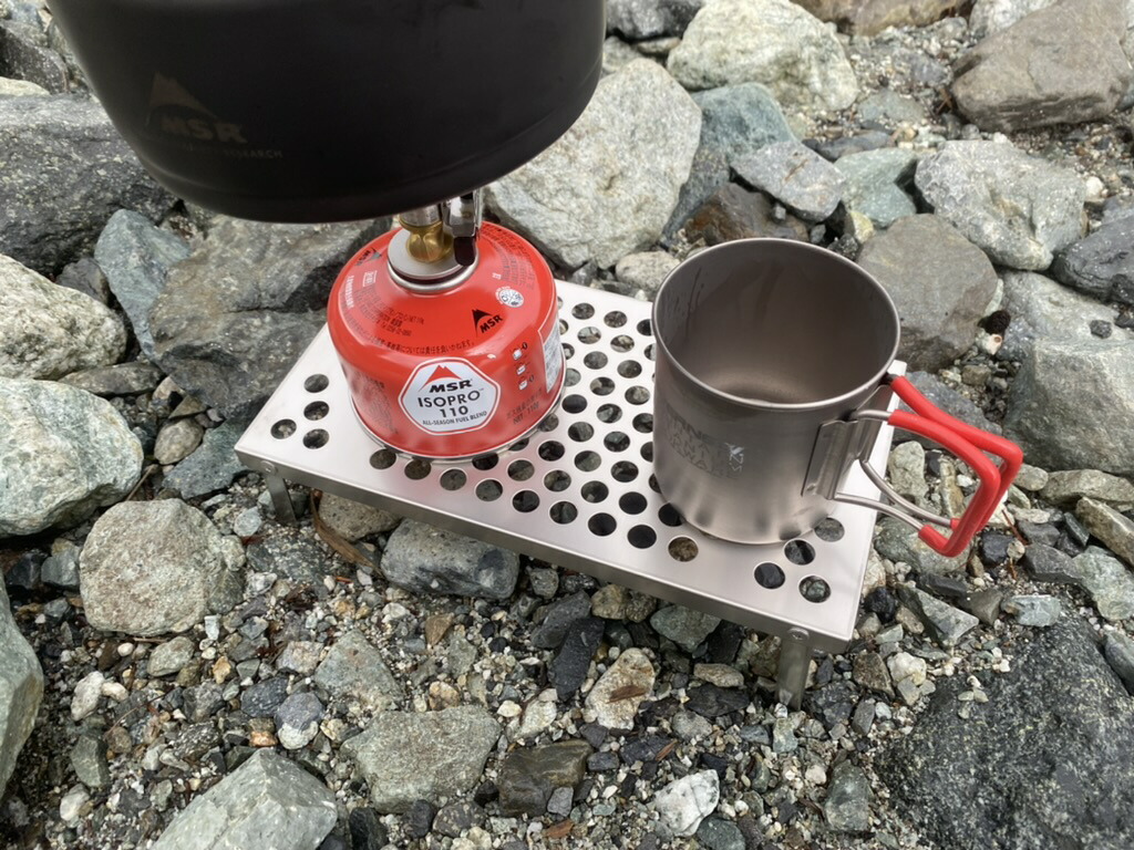 楽天市場】チタンテーブル チタン製 UL 100g以下 登山テーブル 最軽量