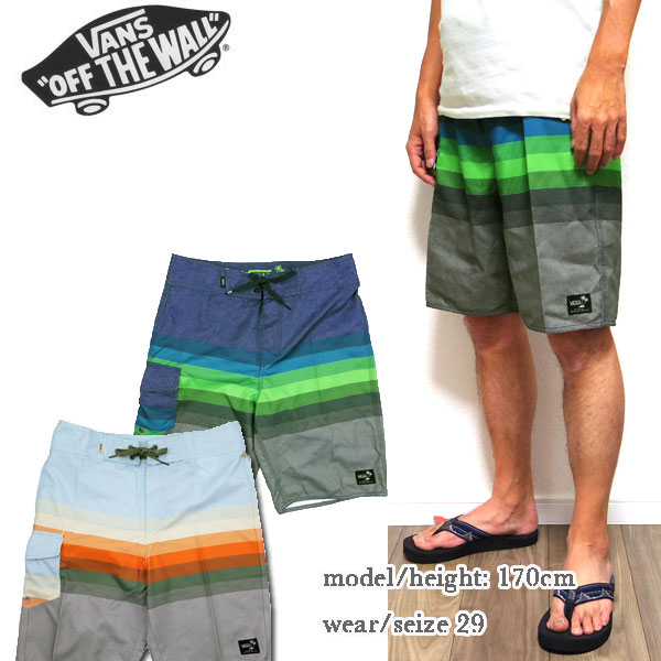 楽天市場】バンズ サーフパンツ メンズ VANS 水着 RETINA BOARD SHORT