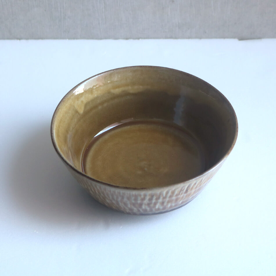 楽天市場】小石原焼 小石原焼き 飛び鉋深皿 深鉢 副菜皿 小鉢 3色から