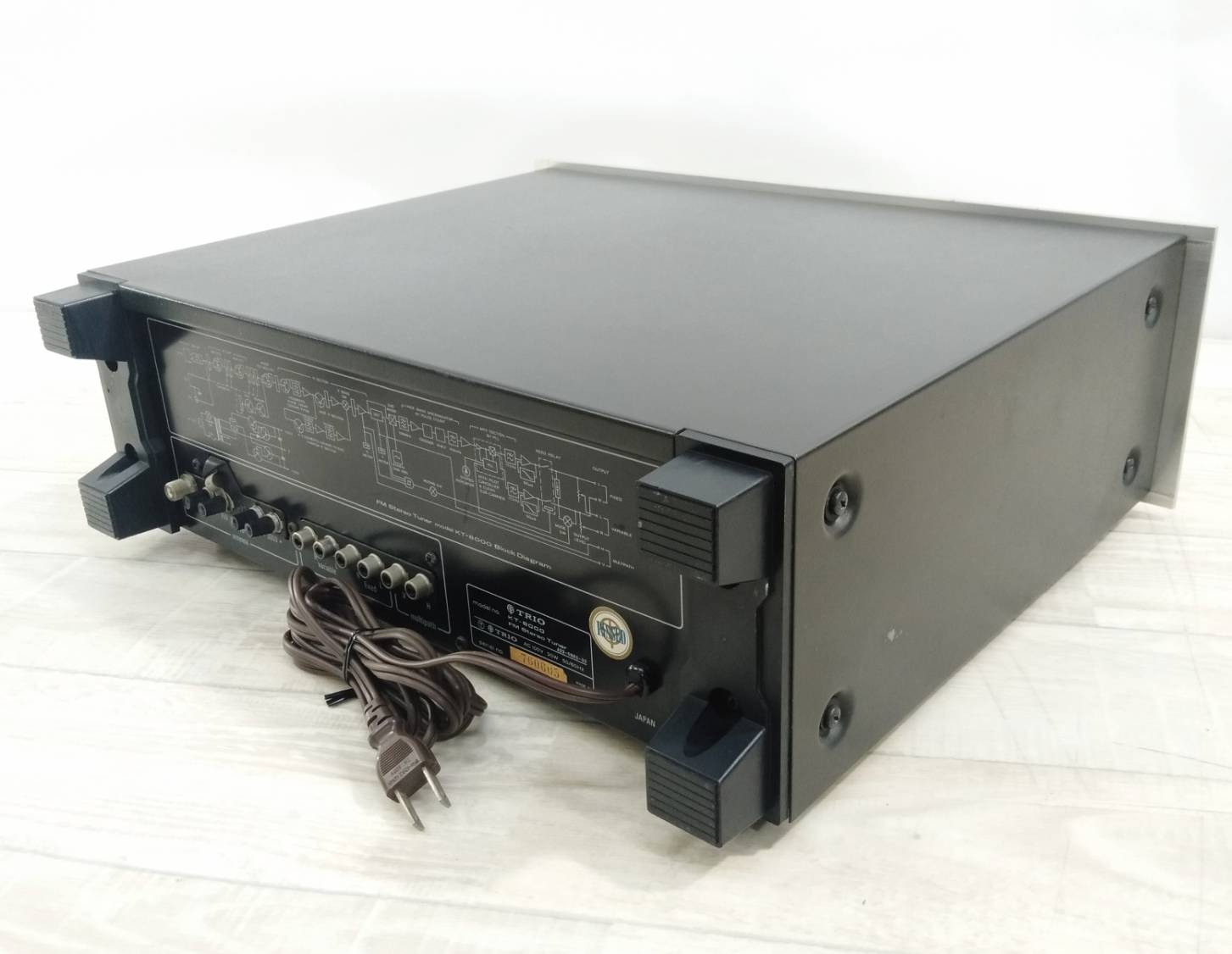 楽天市場】【良品】Trio AM/FM チューナーラジオ KT-8000 : リベリアス