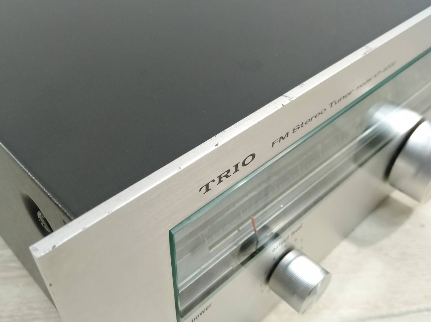 楽天市場】【良品】Trio AM/FM チューナーラジオ KT-8000 : リベリアス