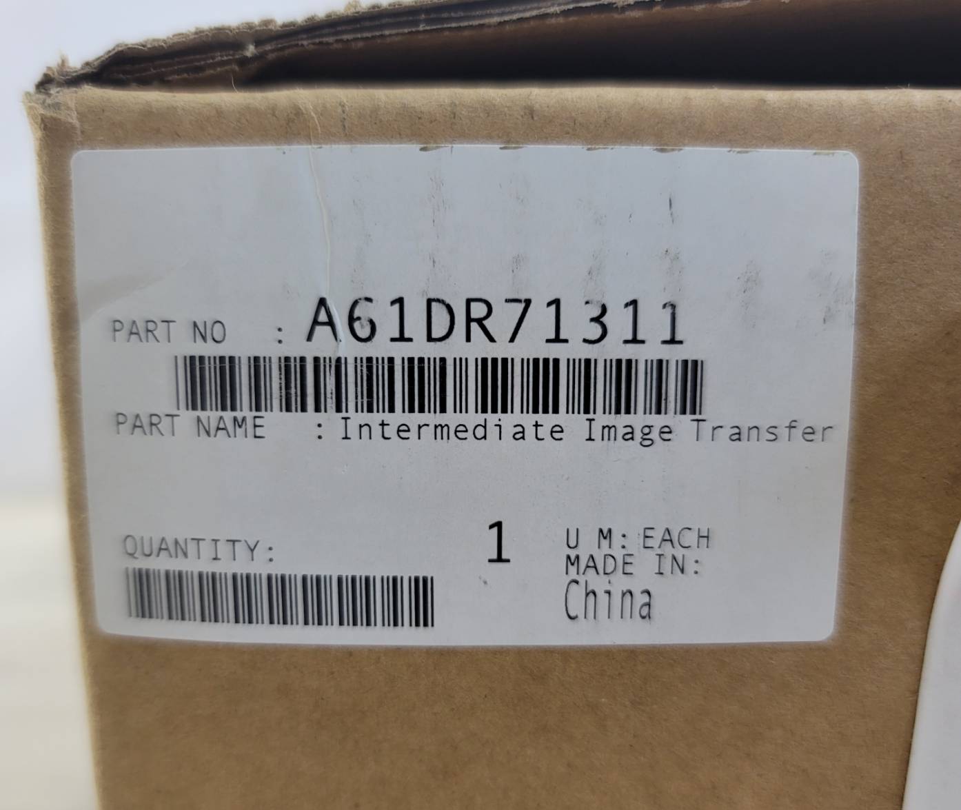 楽天市場】【新古品】コニカミノルタ Bizhub A61DR71311 中間転写