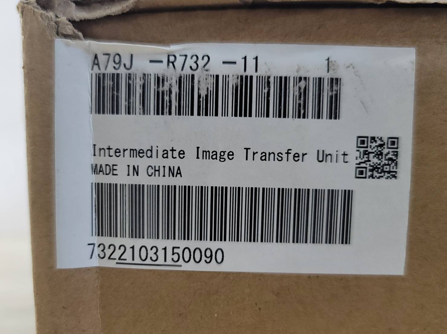 楽天市場】【新古品】コニカミノルタBizhub A79JR73211 トランスファー