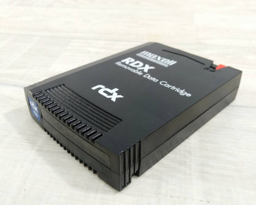 楽天市場】【中古】maxell RDXリムーバブルデータカートリッジ 1TB RDX