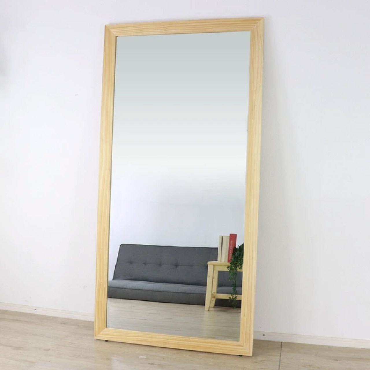 楽天市場】超大きなミラー 幅90x高180cm 立て掛け 全身 姿見 特大