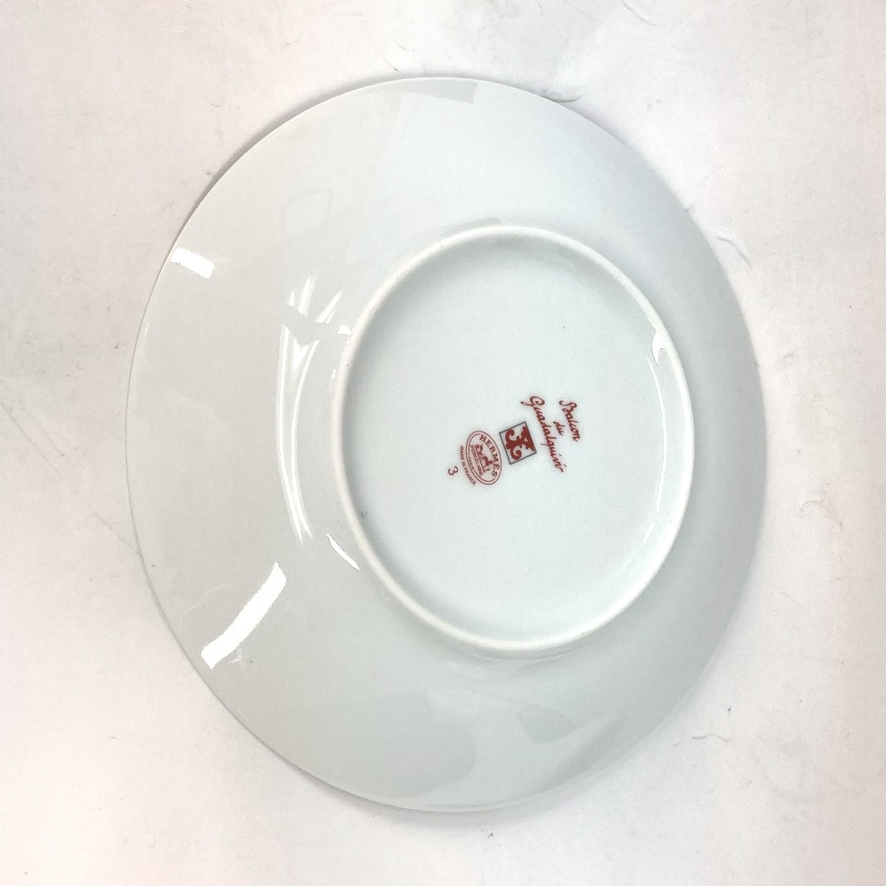 楽天市場】HERMES エルメス 17cm 皿 ガダルキヴィール No3 パン