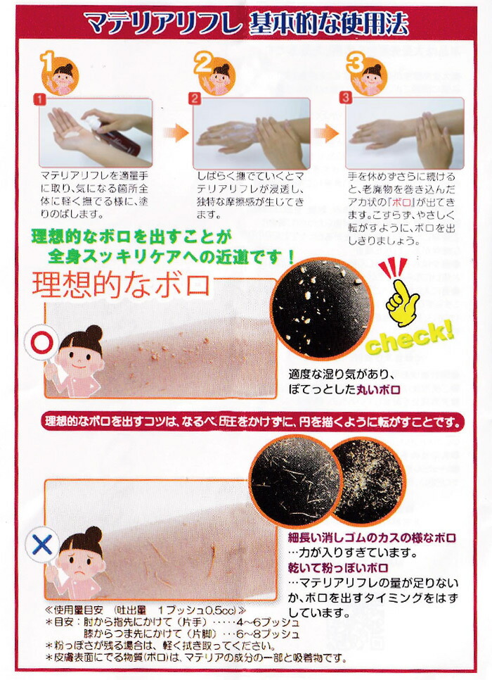 楽天市場】マテリアリフレ ボディーリフレクス ローション 180ml