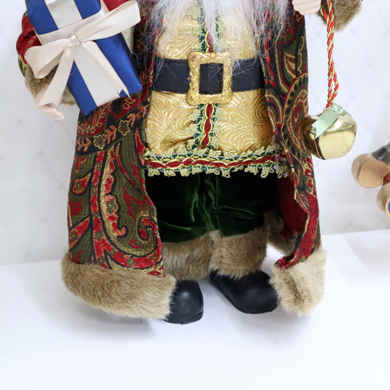 楽天市場】ゴールドベル サンタクロースサンタ オブジェ クリスマス