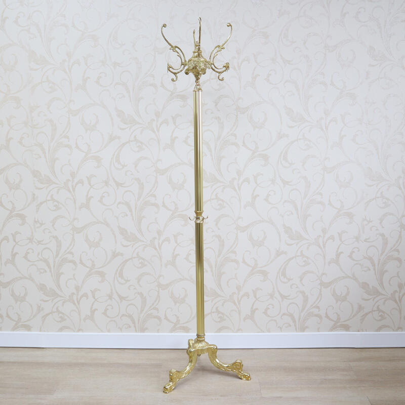 楽天市場】イタリア製 真鍮コートハンガー ゴールドコートスタンド