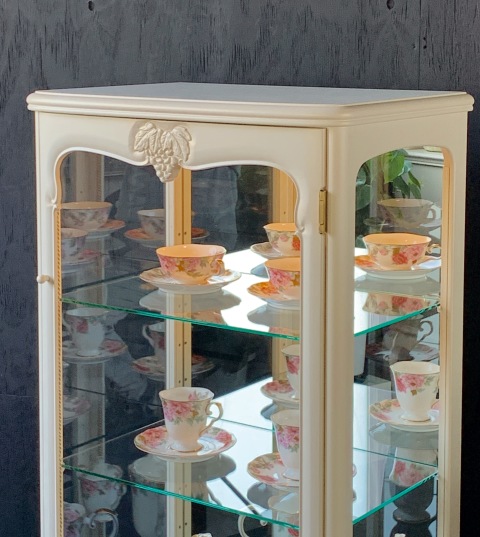 楽天市場】カンティーニュ キュリオケースキャビネット ガラス