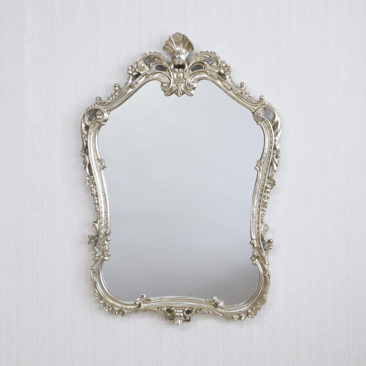 楽天市場】イタリア製 ウォールミラー シルバーアンティーク