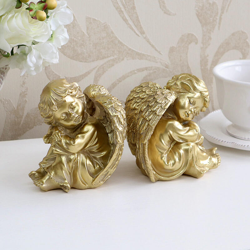 楽天市場】エンジェルオブジェ アンティークゴールド 2種類より選択