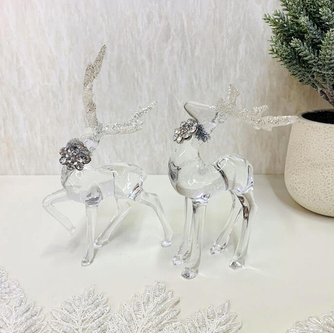 楽天市場】トナカイオブジェ 2種セット クリスマス オブジェ