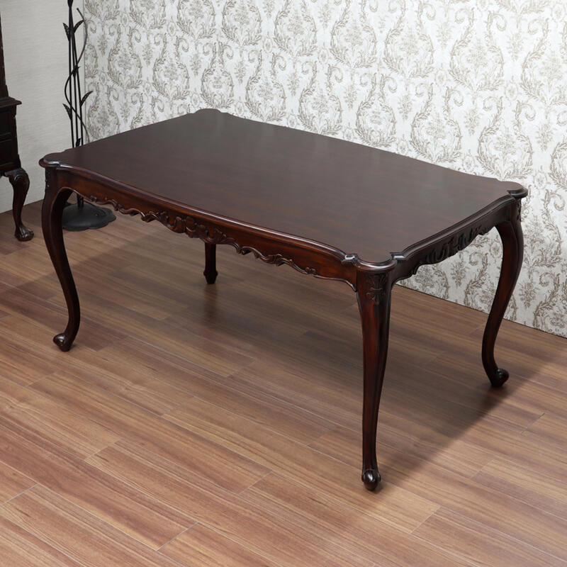 楽天市場】バリーウィリアム ダイニングテーブルマホガニー クラシック