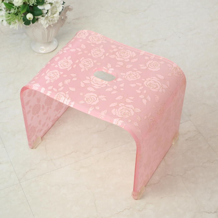 楽天市場】バスチェア スウィートピンクローズバラ ローズ エレガント