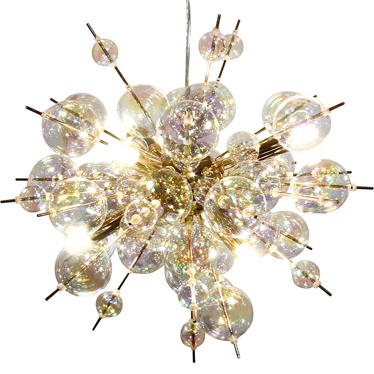 楽天市場】LED仕様 6灯 バブルシャンデリア オーロラエディション 2色