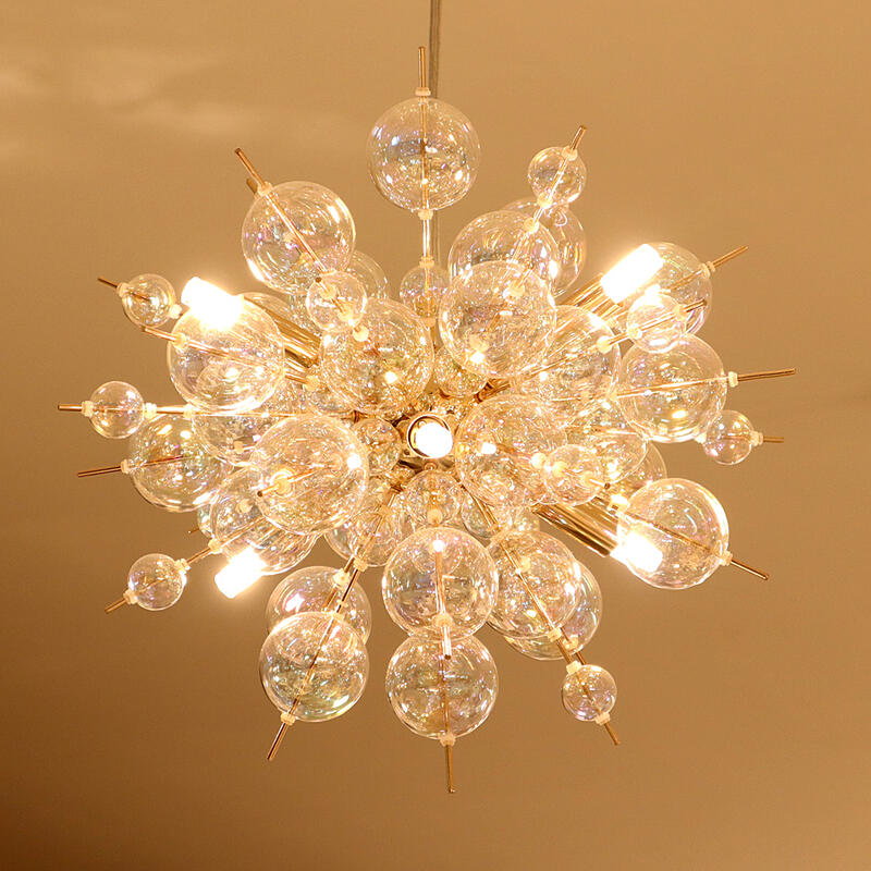 楽天市場】LED仕様 6灯 バブルシャンデリア オーロラエディション 2色