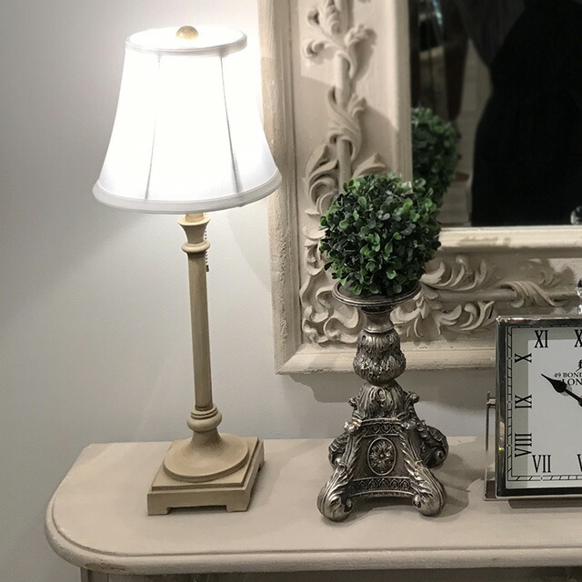 楽天市場】クラシカル テーブルランプ アンティークベージュランプ