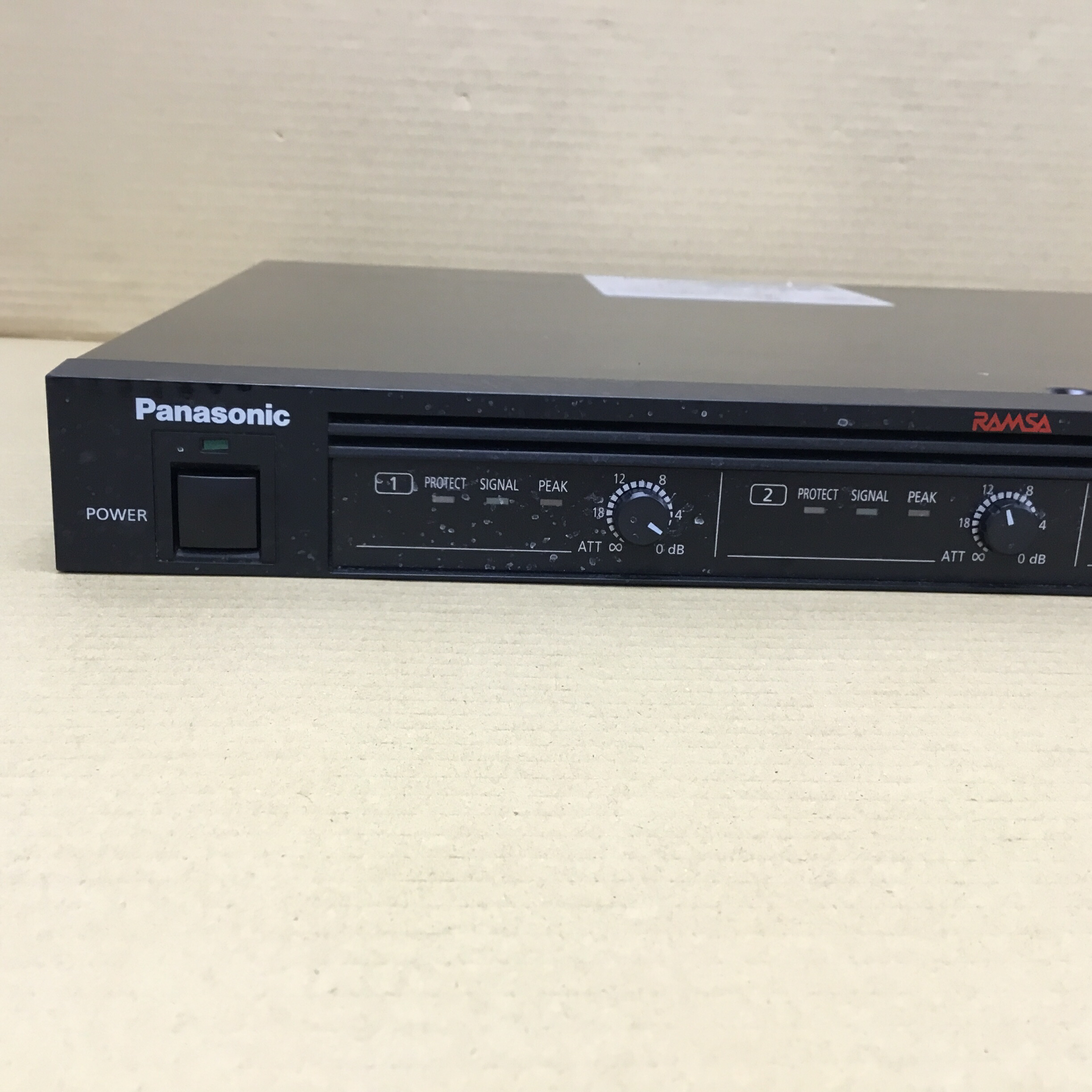 楽天市場】【中古】 Panasonic デジタルパワーアンプ WP-DA204 送料
