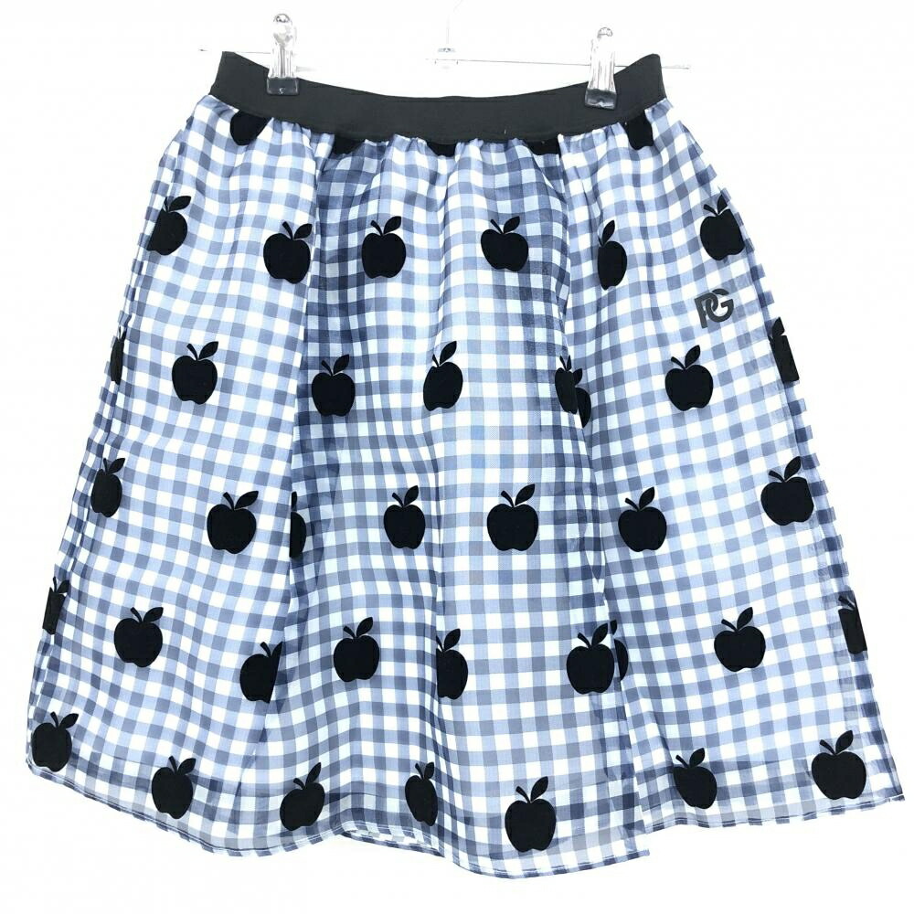 楽天市場】【超美品】パーリーゲイツ フレアスカート ネイビー×白