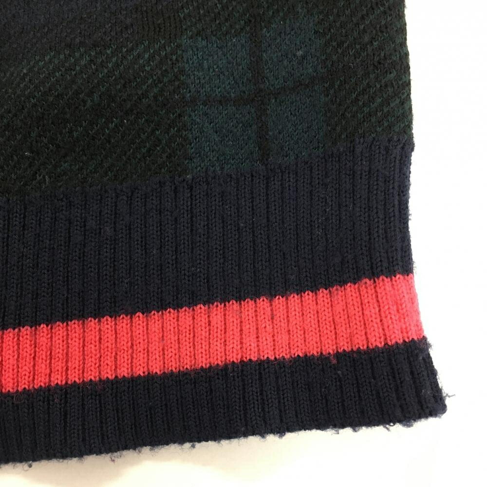 楽天市場】【美品】パーリーゲイツ セーター ネイビー×ダークグリーン