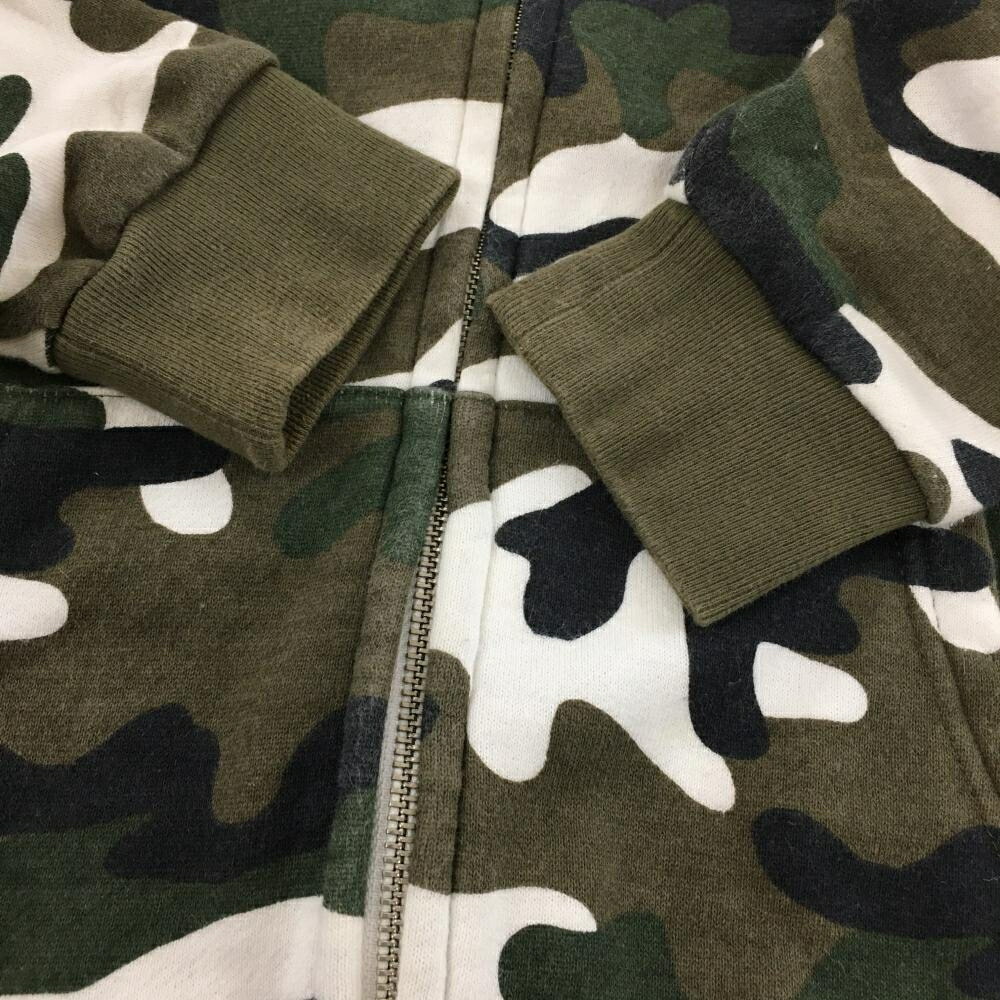 楽天市場】パーリーゲイツ ジップパーカー カーキ×白 カモフラ 迷彩