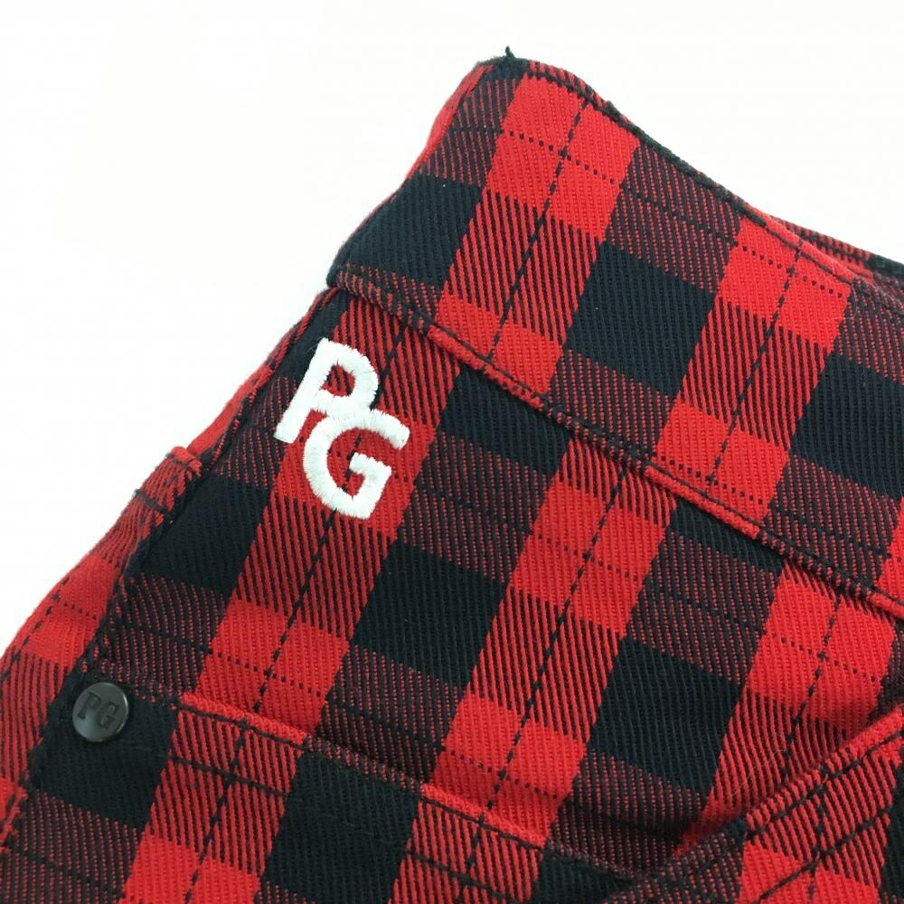 楽天市場】【超美品】パーリーゲイツ パンツ レッド×黒 チェック