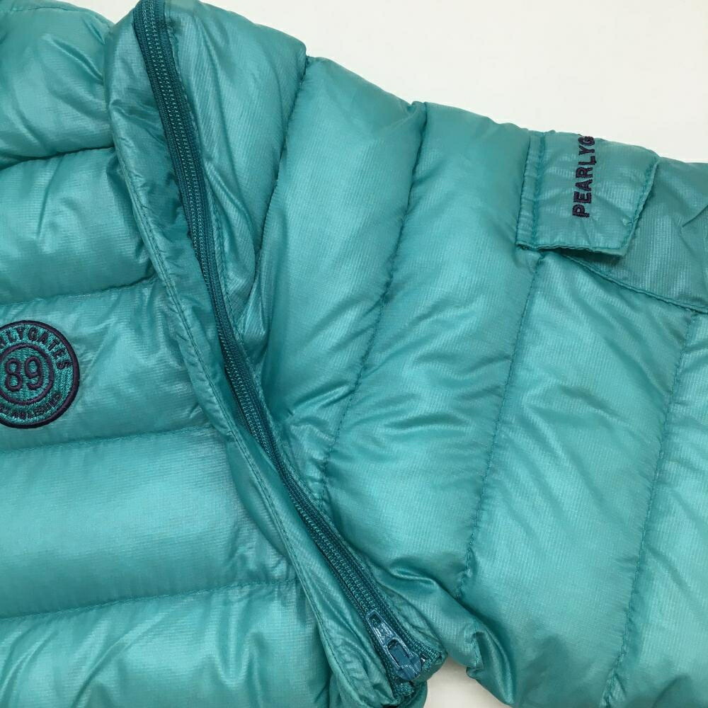 楽天市場】パーリーゲイツ 2WAYダウンジャケット ライトブルー 袖着脱