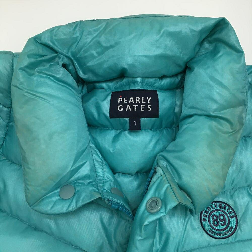 楽天市場】パーリーゲイツ 2WAYダウンジャケット ライトブルー 袖着脱
