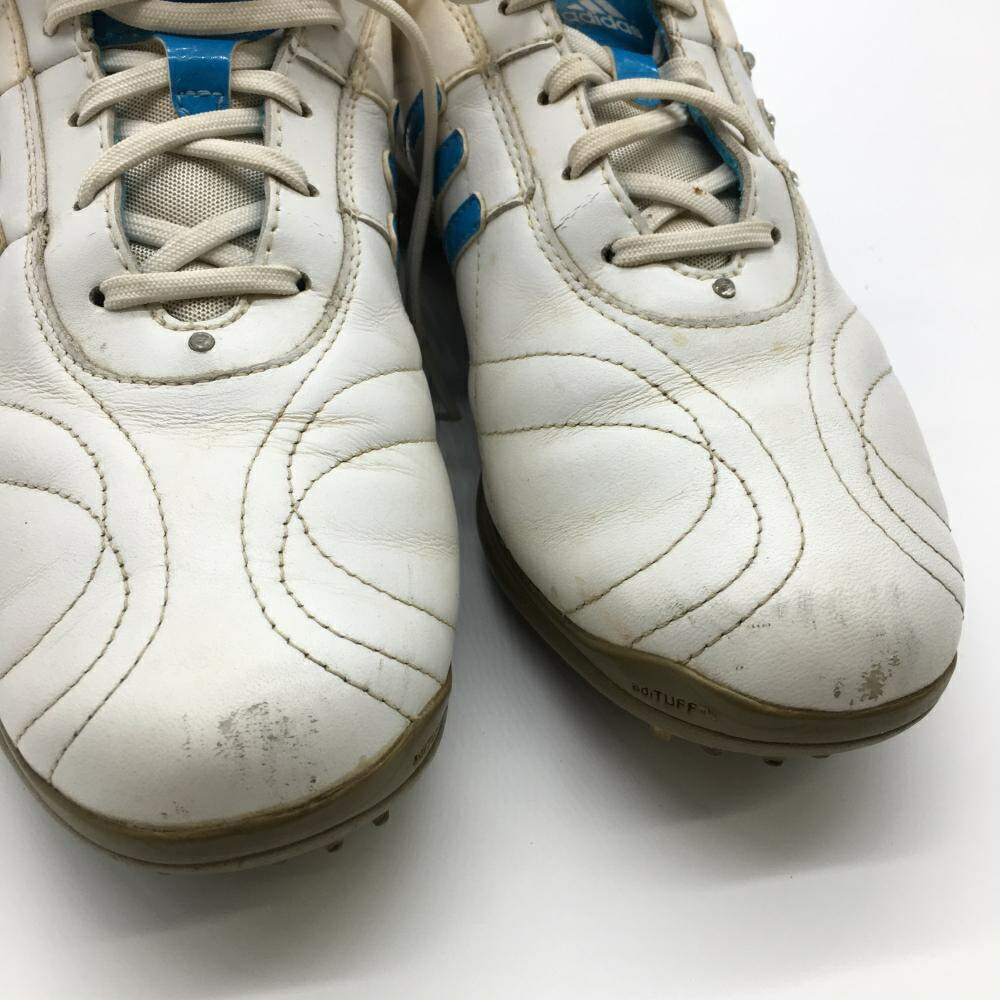 楽天市場】アディダス ゴルフシューズ 白×ライトブルー 676141