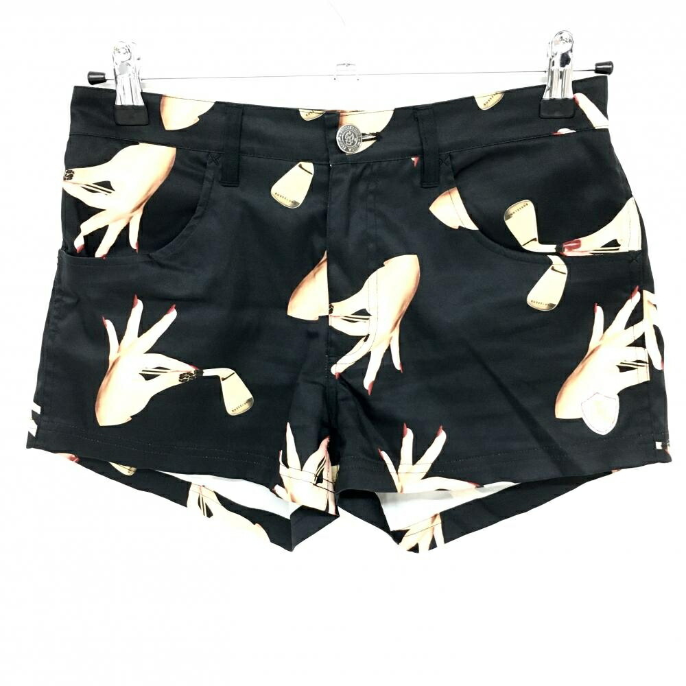 楽天市場】【超美品】ラッセルノ ショートパンツ 黒×ペールオレンジ