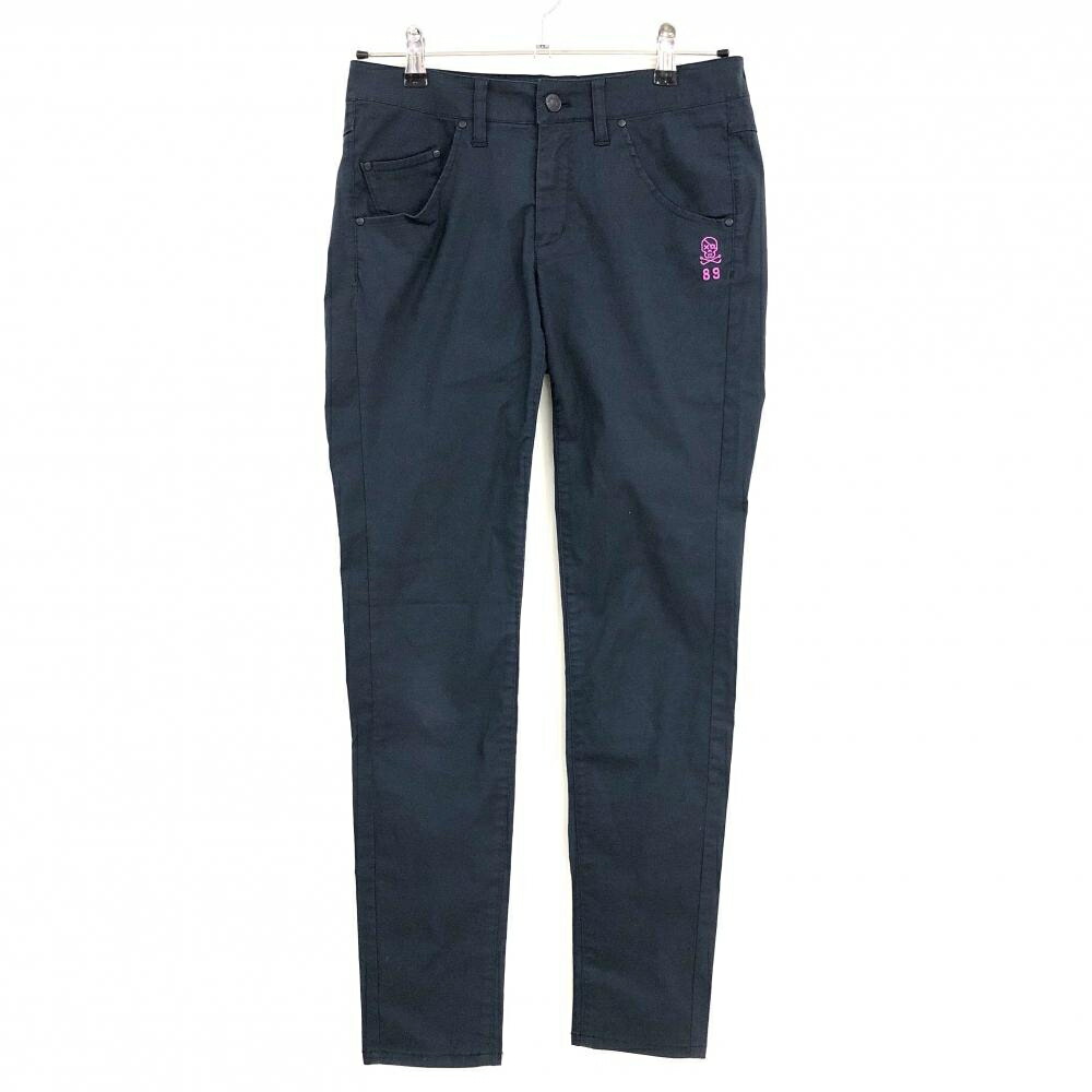 楽天市場】パーリーゲイツ パンツ ネイビー ロゴピンク ストレッチ