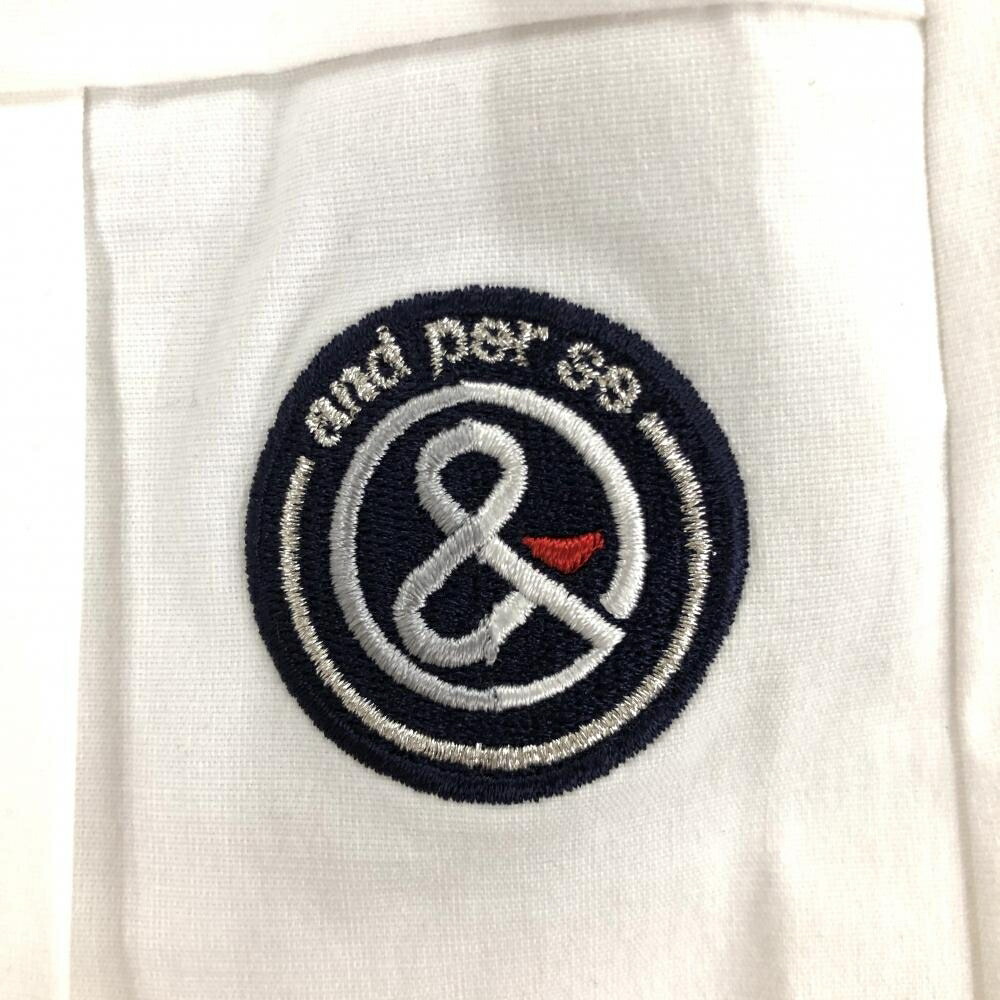 楽天市場】【超美品】アンパスィ スカート 白 ロゴワッペン レディース