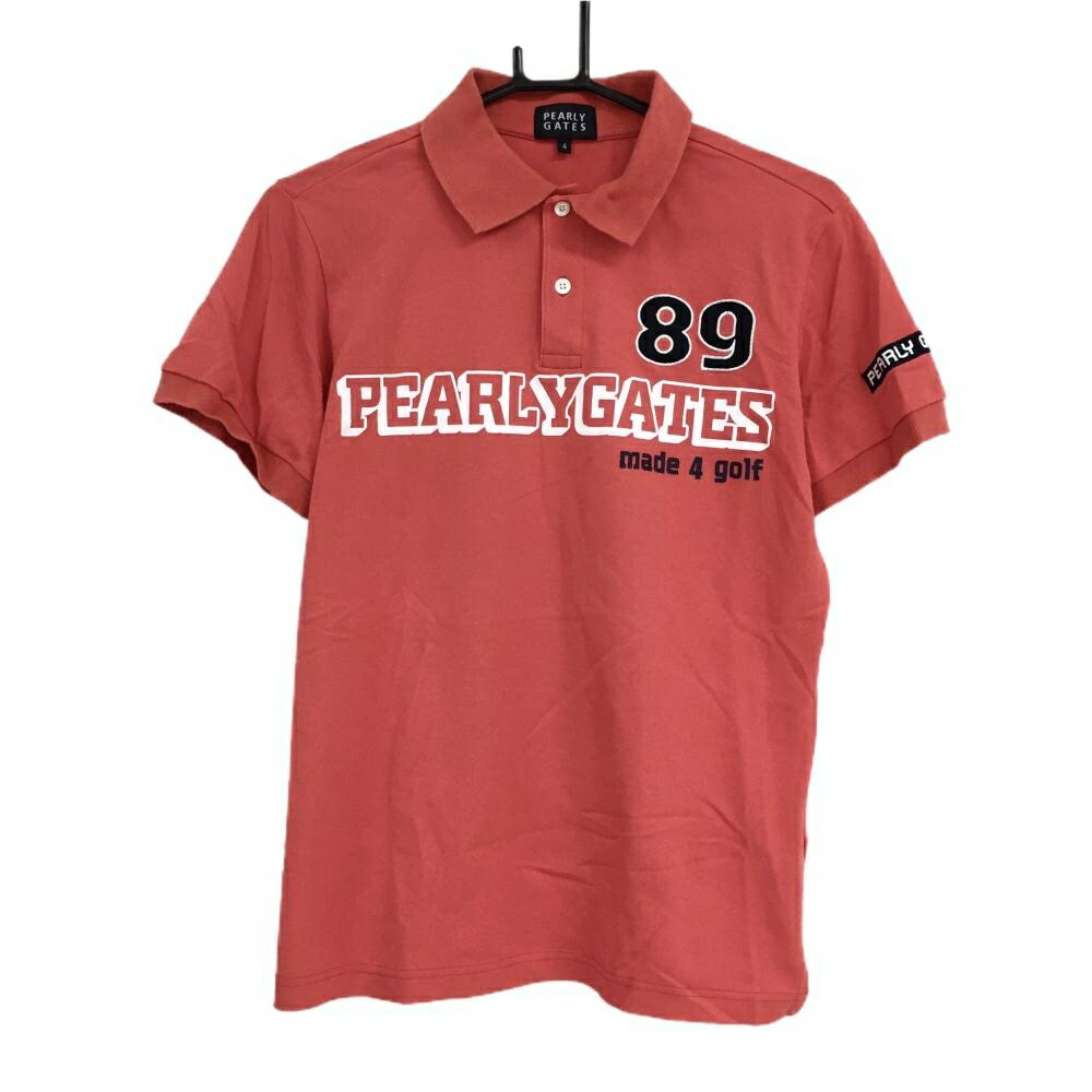 楽天市場】パーリーゲイツ ポロシャツ メンズ（カラーレッド