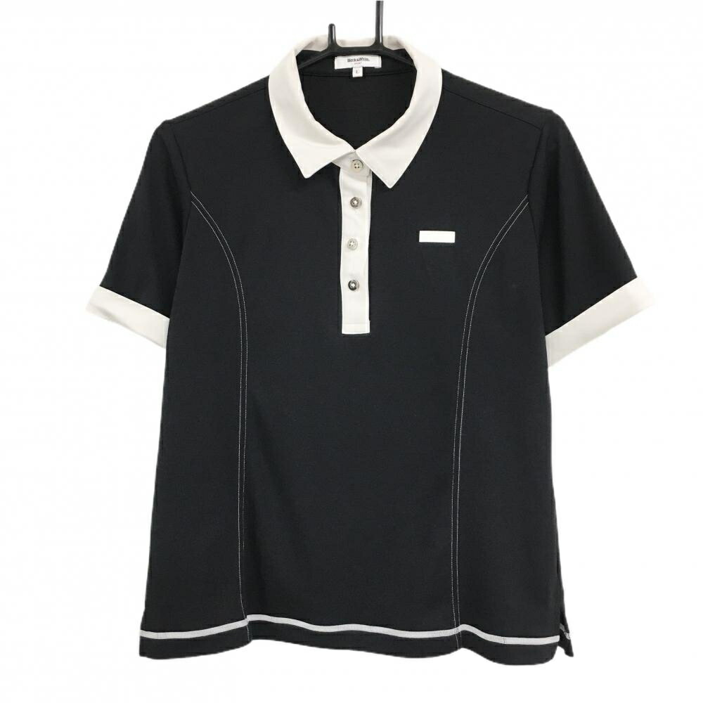 楽天市場】ポロシャツ レディース black&whiteの通販