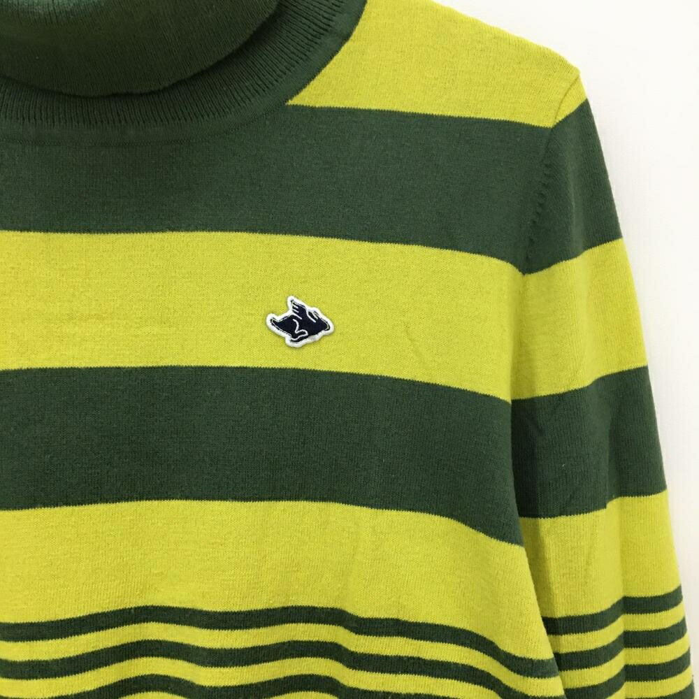 楽天市場】パーリーゲイツ タートルネックセーター ダークグリーン