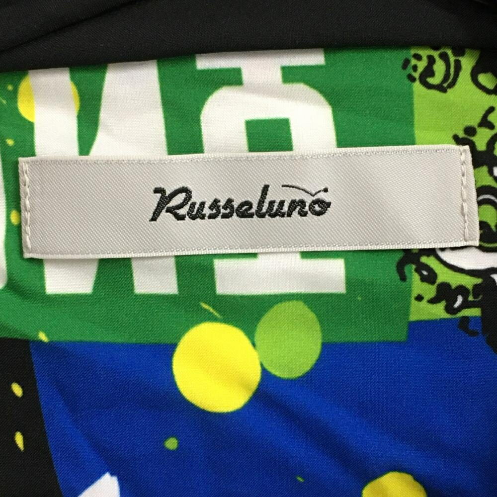 楽天市場】【美品】ラッセルノ 2WAYダウンジャケット 黒 フードロゴ